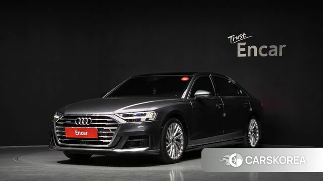 Audi A8 (D5) 2021 Черный из Кореи