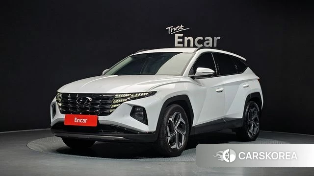 Hyundai Tucson (NX4) 2022 Белый из Кореи