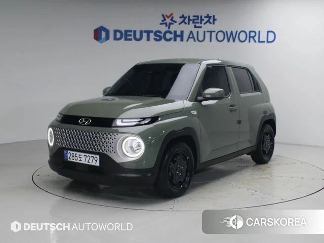 Hyundai Casper 2022 Зеленый из Кореи