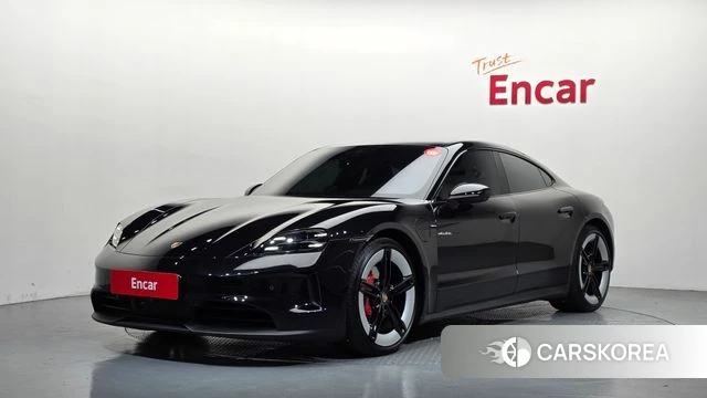 Porsche Taycan 2025 Черный из Кореи