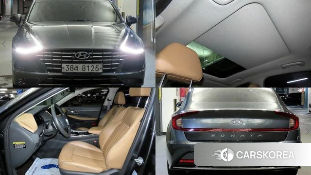 Hyundai Sonata (DN8) 2019 Серый из Кореи