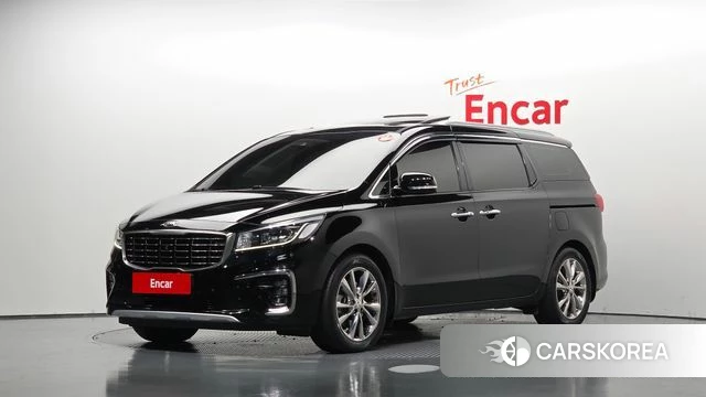 Kia The New Carnival 2018 Черный из Кореи