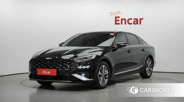 Kia K8 Hybrid 2023 Черный из Кореи