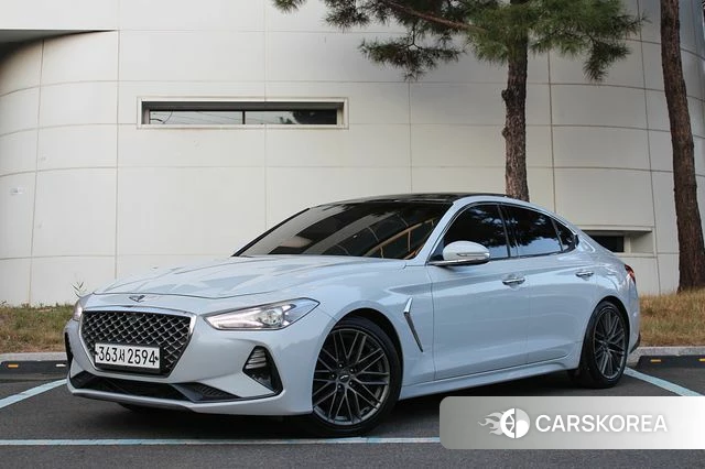 Genesis G70 2018 Жемчужный цвет из Кореи
