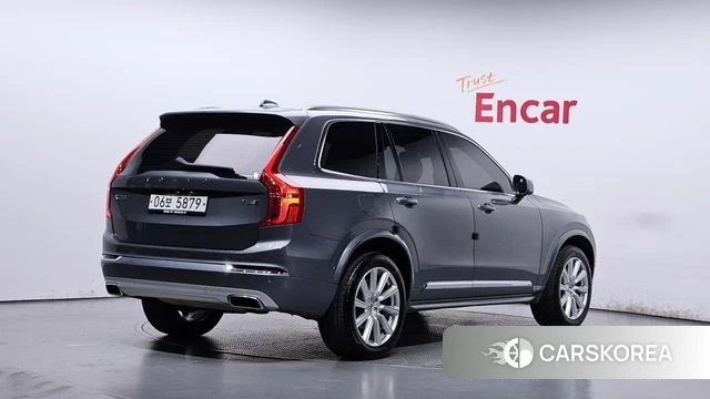 Volvo XC90 second Generation 2018 Серый из Кореи