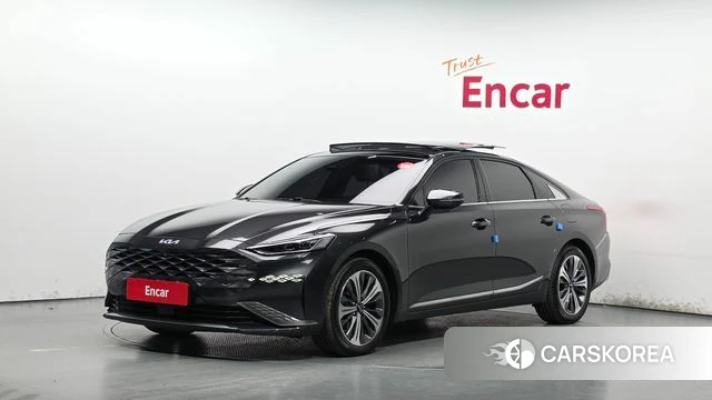 Kia K8 Hybrid 2022 Серый из Кореи