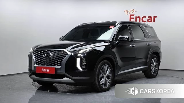Hyundai Palisade 2019 Черный из Кореи