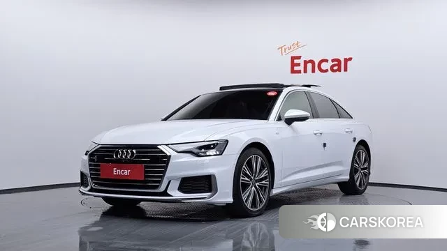 Audi A6 (C8) 2023 Белый из Кореи