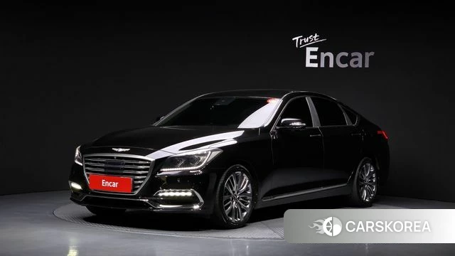 Genesis G80 2018 Черный из Кореи