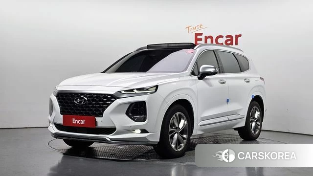 Hyundai Santa Fe TM 2020 Белый из Кореи