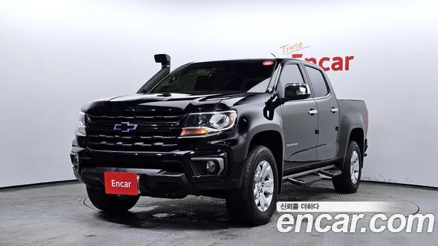 Chevrolet (GM Daewoo) Real New Colorado 2021 Черный из Кореи