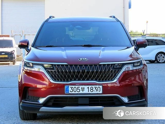 Kia Carnival 4th generation 2020 Красный из Кореи