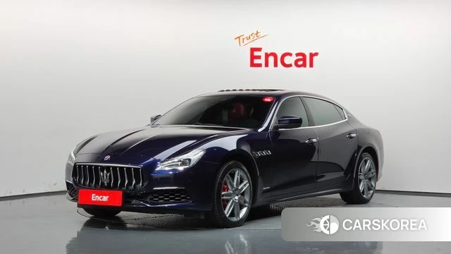 Maserati Quattroporte 2019 Синий из Кореи