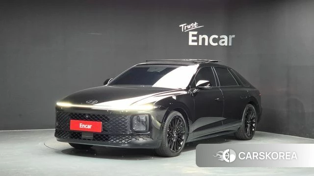 Hyundai Grandeur (GN7) 2024 Черный из Кореи