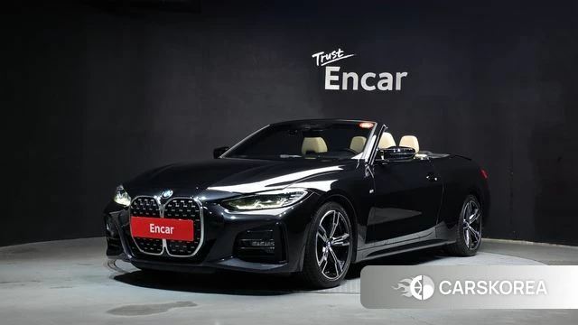 BMW 4 Series (G22) 2021 Черный из Кореи