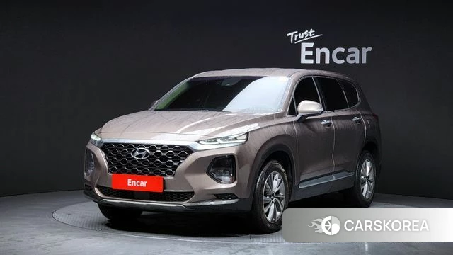Hyundai Santa Fe TM 2019 Серый из Кореи