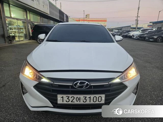 Hyundai The New Avante AD 2018 Белый из Кореи