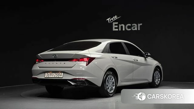 Hyundai Avante (CN7) 2020 Серебристо-серый из Кореи