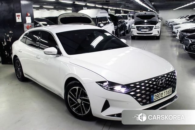 Hyundai The New Grandeur IG 2021 Белый из Кореи