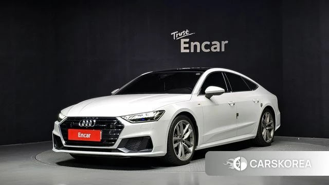 Audi A7 (4K) 2021 Белый из Кореи