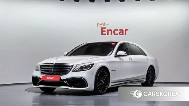 Mercedes-Benz S-Class W222 2019 Белый из Кореи