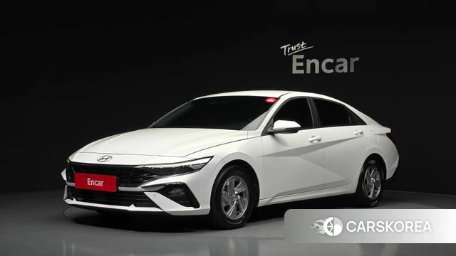 Hyundai The New Avante (CN7) 2023 Белый из Кореи