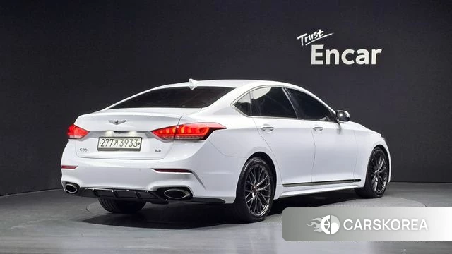 Genesis G80 2018 Белый из Кореи