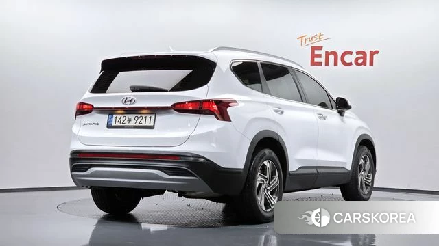 Hyundai The New Santa Fe 2022 Белый из Кореи