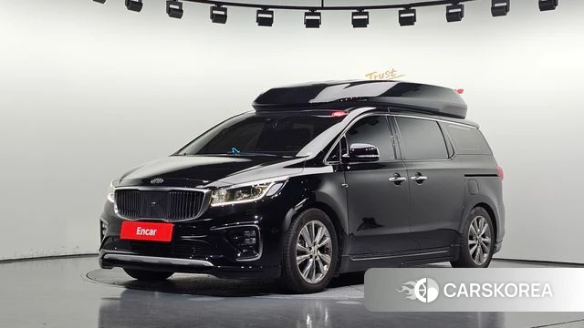 Kia The New Carnival 2019 Черный из Кореи