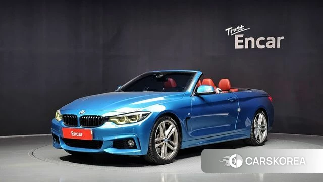BMW 4 Series (F32) 2020 Синий из Кореи