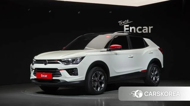 Ssangyong Beautiful Korando 2021 Белый из Кореи