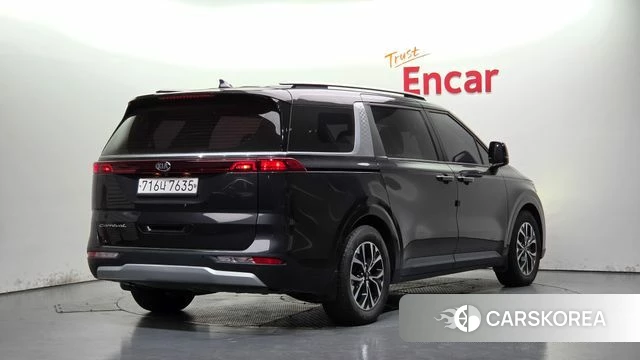 Kia Carnival 4th generation 2021 Серый из Кореи