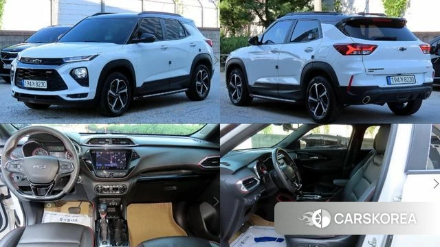 Chevrolet (GM Daewoo) Trailblazer 2022 Белый из Кореи