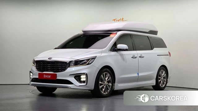 Kia The New Carnival 2019 Белый из Кореи