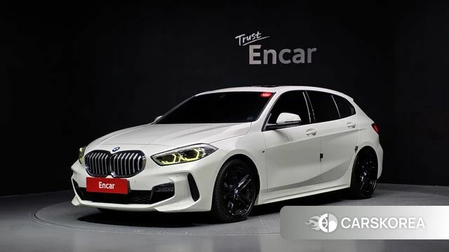 BMW 1 Series (F40) 2021 Белый из Кореи