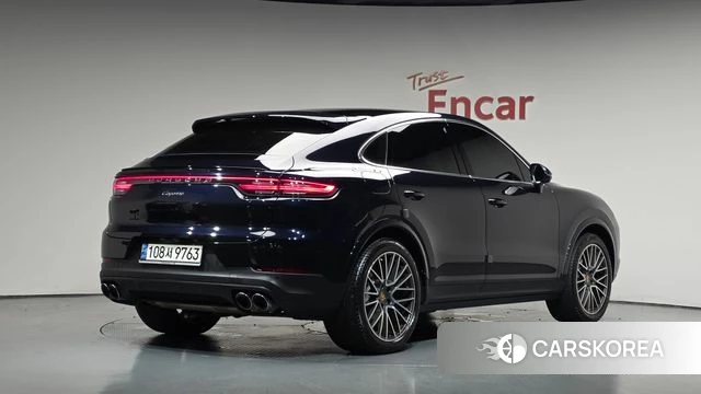 Porsche Cayenne (PO536) 2021 Синий из Кореи