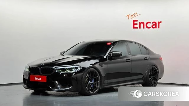 BMW M5 (F90) 2018 Черный из Кореи