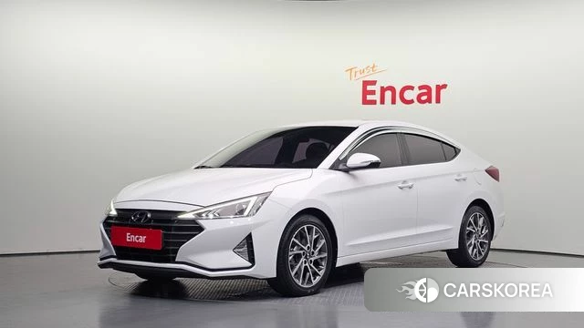 Hyundai The New Avante AD 2018 Белый из Кореи
