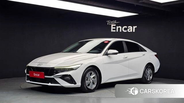Hyundai The New Avante (CN7) 2023 Белый из Кореи