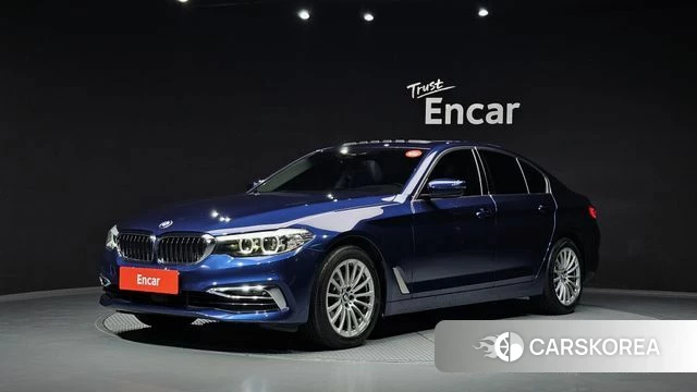 BMW 5 Series (G30) 2020 Синий из Кореи