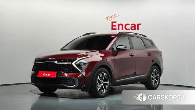 Kia Sportage 5th Generation Hybrid 2022 Красный из Кореи
