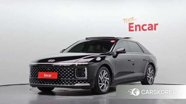 Hyundai Grandeur (GN7) 2023 Черный из Кореи