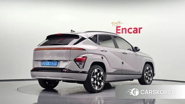 Hyundai Kona Electric (SX2) 2024 Серебристо-серый из Кореи
