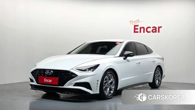 Hyundai Sonata (DN8) 2022 Белый из Кореи