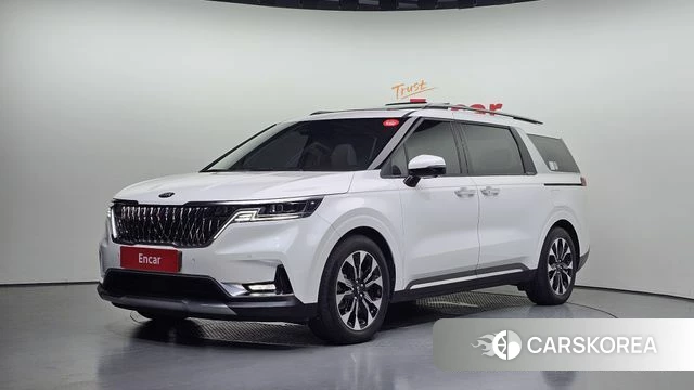 Kia Carnival 4th generation 2021 Белый из Кореи