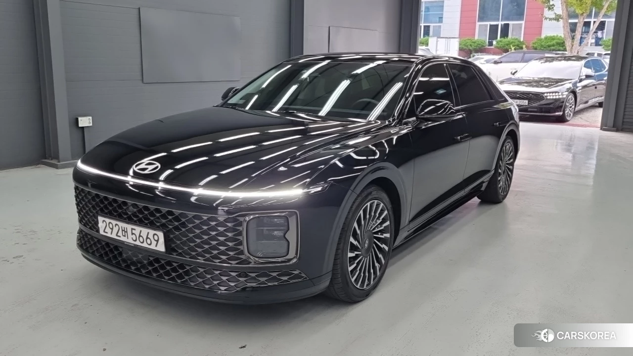 Hyundai Grandeur (GN7) 2022 Черный из Кореи