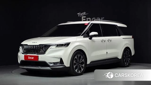 Kia Carnival 4th generation 2021 Белый из Кореи
