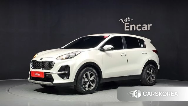 Kia Sportage The Bold 2021 Белый из Кореи