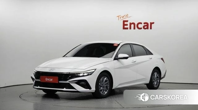 Hyundai The New Avante (CN7) 2024 Белый из Кореи