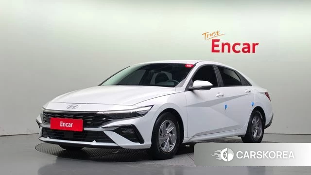 Hyundai The New Avante (CN7) 2023 Белый из Кореи